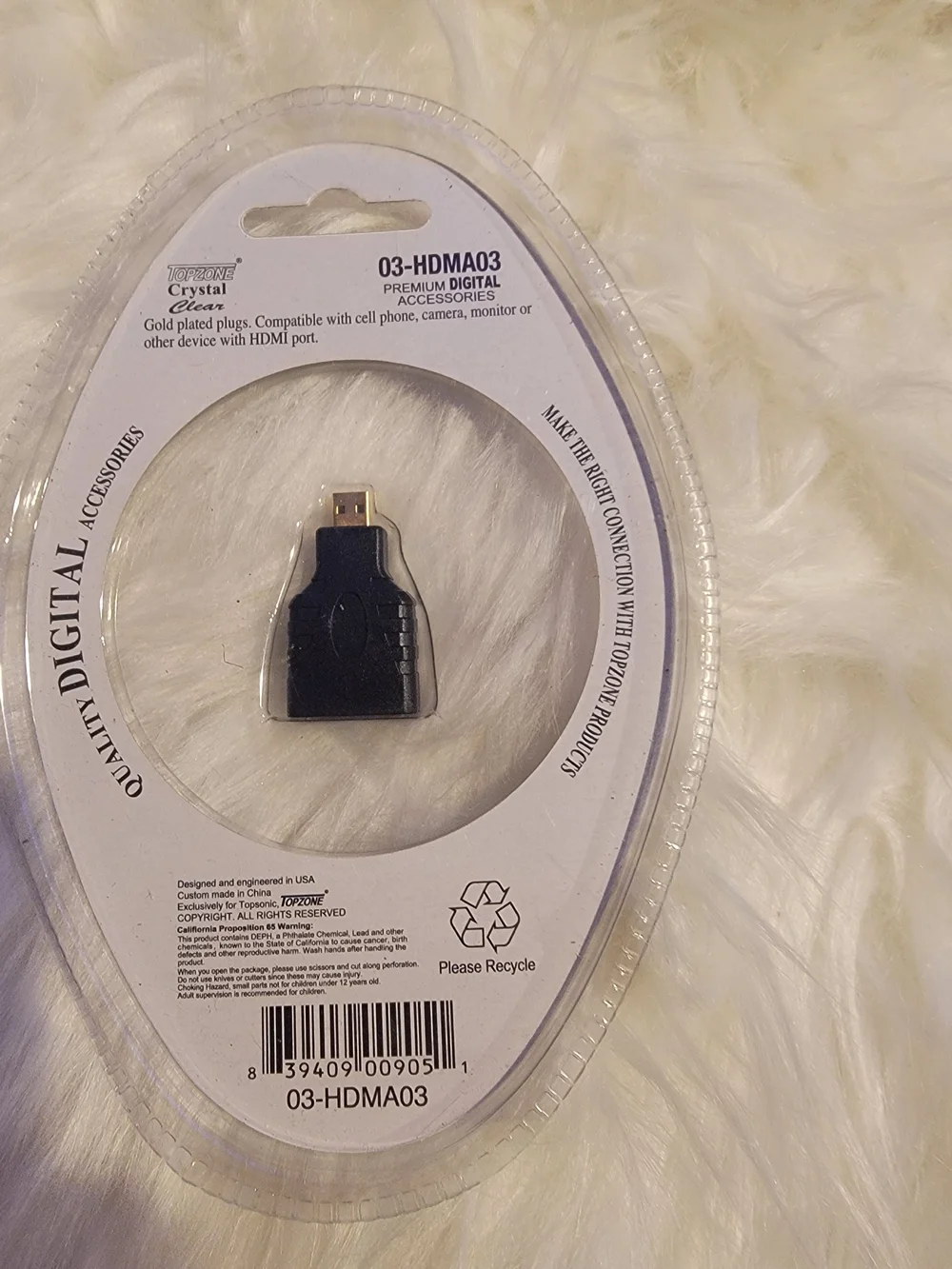 Universal Micro To Hdma Adapter - Black